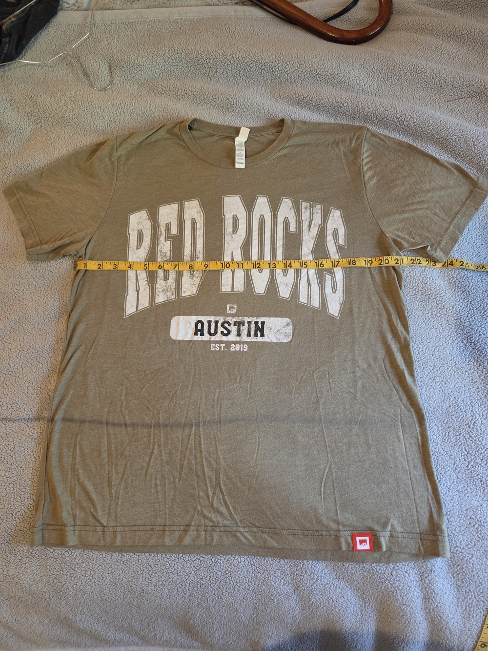 Red Rocks Austin Graphic Tee - Beige - Picture 4 of 11